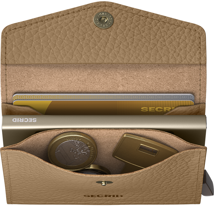 Secrid EnveIope Wallet | Cappuccino