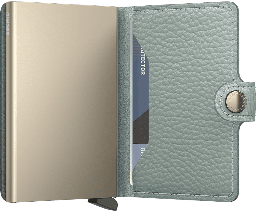 Secrid Mini Wallet | Pebble Sea Green