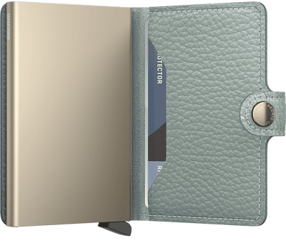 Secrid Mini Wallet | Pebble Sea Green