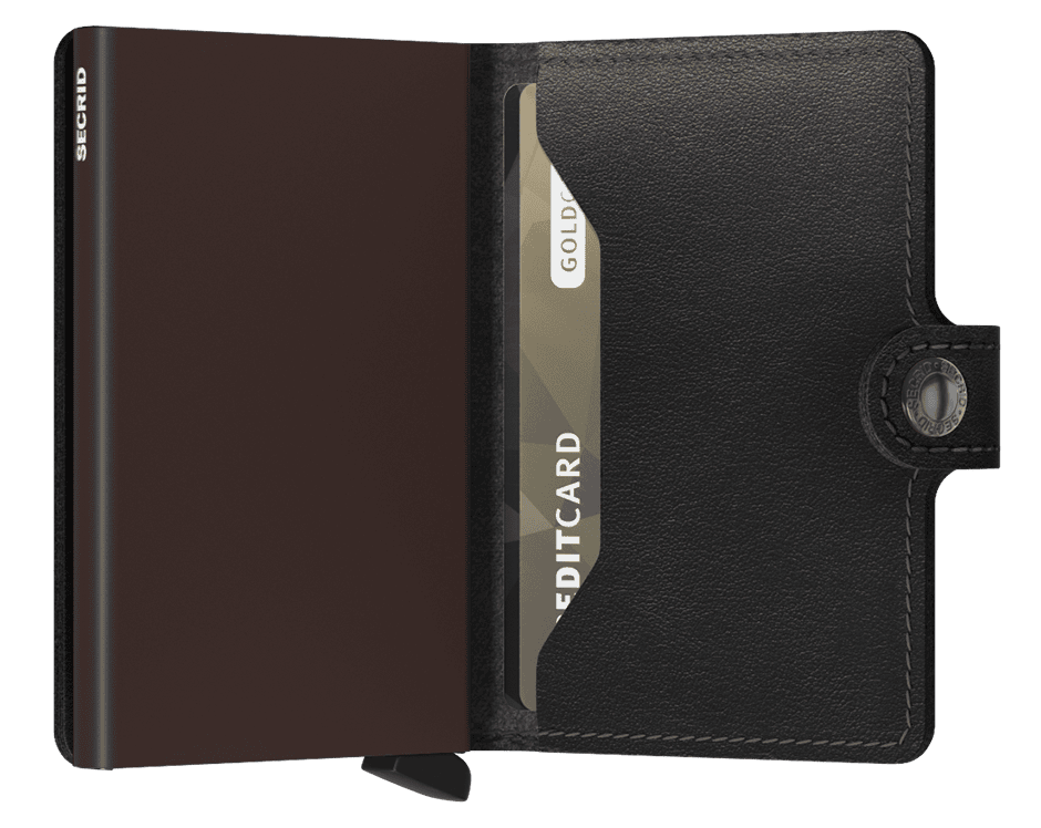 Secrid Mini Wallet | Original Black Brown