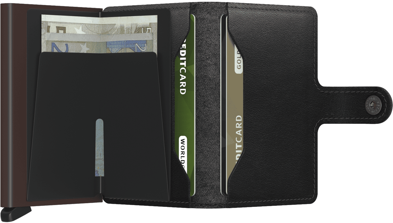 Secrid Mini Wallet | Original Black Brown