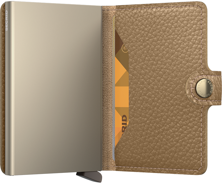 Secrid Mini Wallet | Pebble Cappuccino