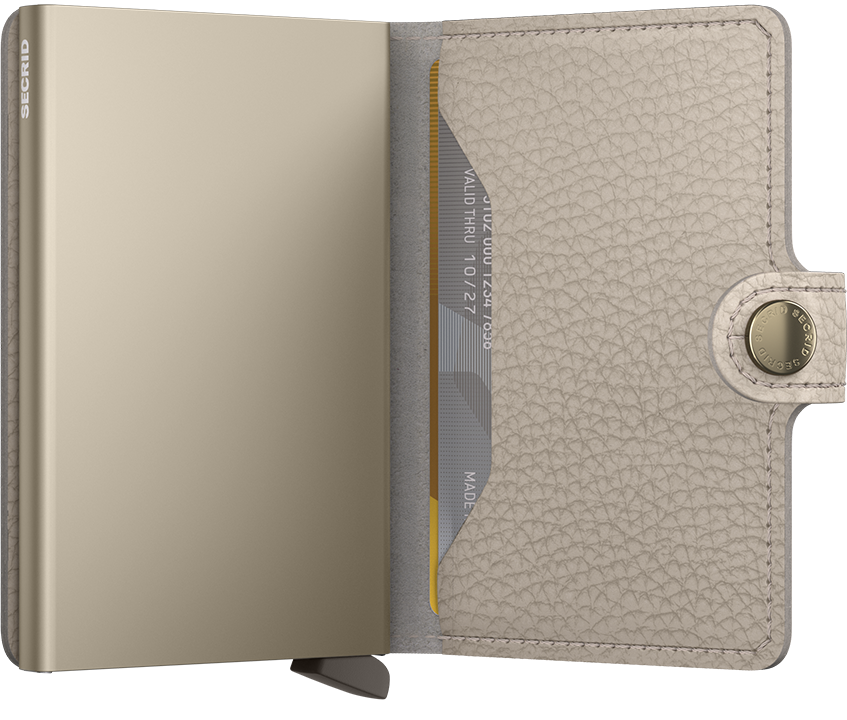 Secrid Mini Wallet | Pebble Latte