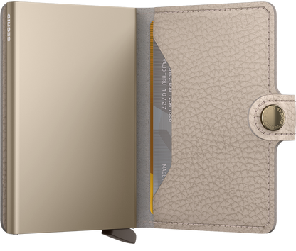 Secrid Mini Wallet | Pebble Latte