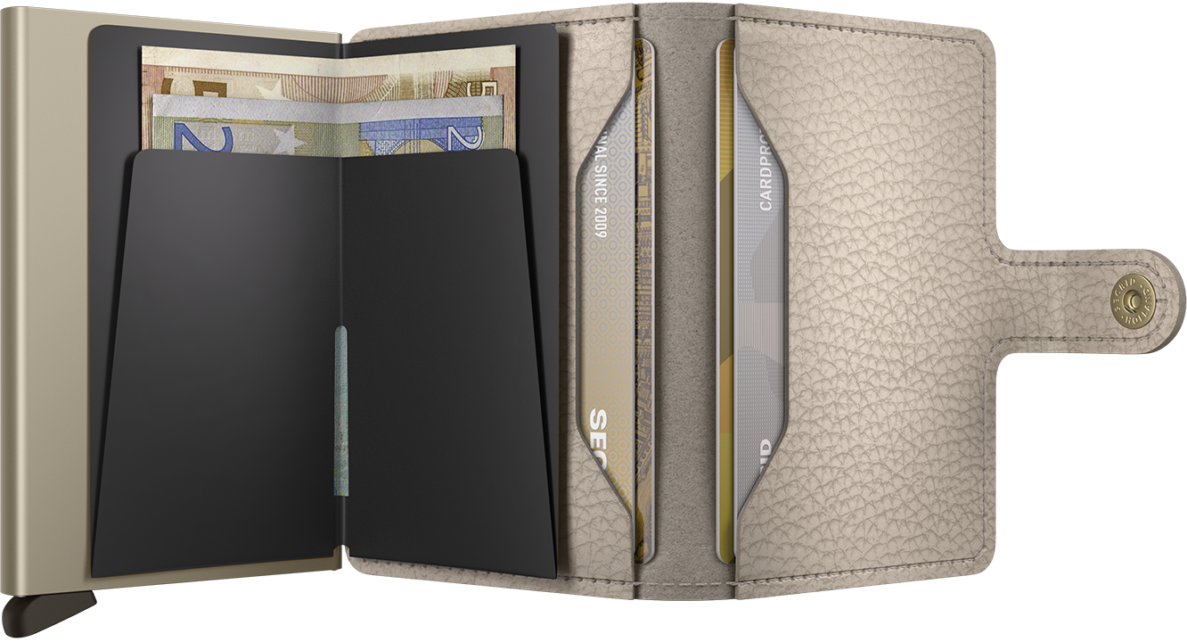 Secrid Mini Wallet | Pebble Latte