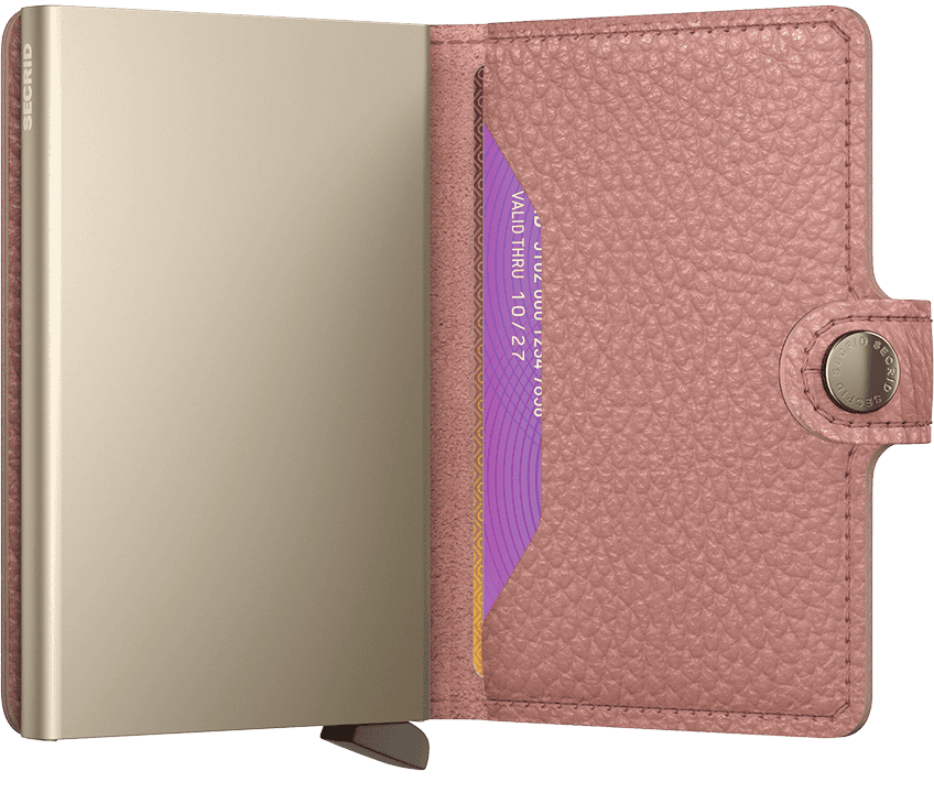 Secrid Mini Wallet | Pebble Rose