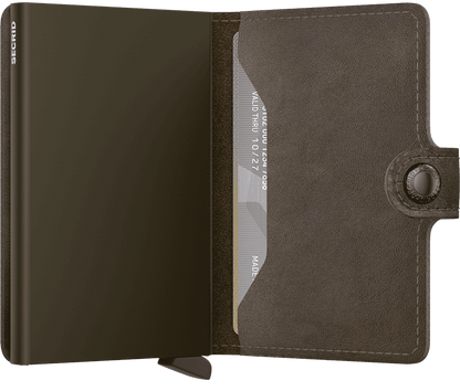 Secrid Mini Wallet | Vintage Oak