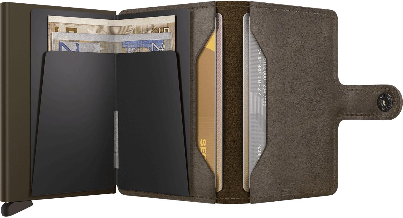 Secrid Mini Wallet | Vintage Oak