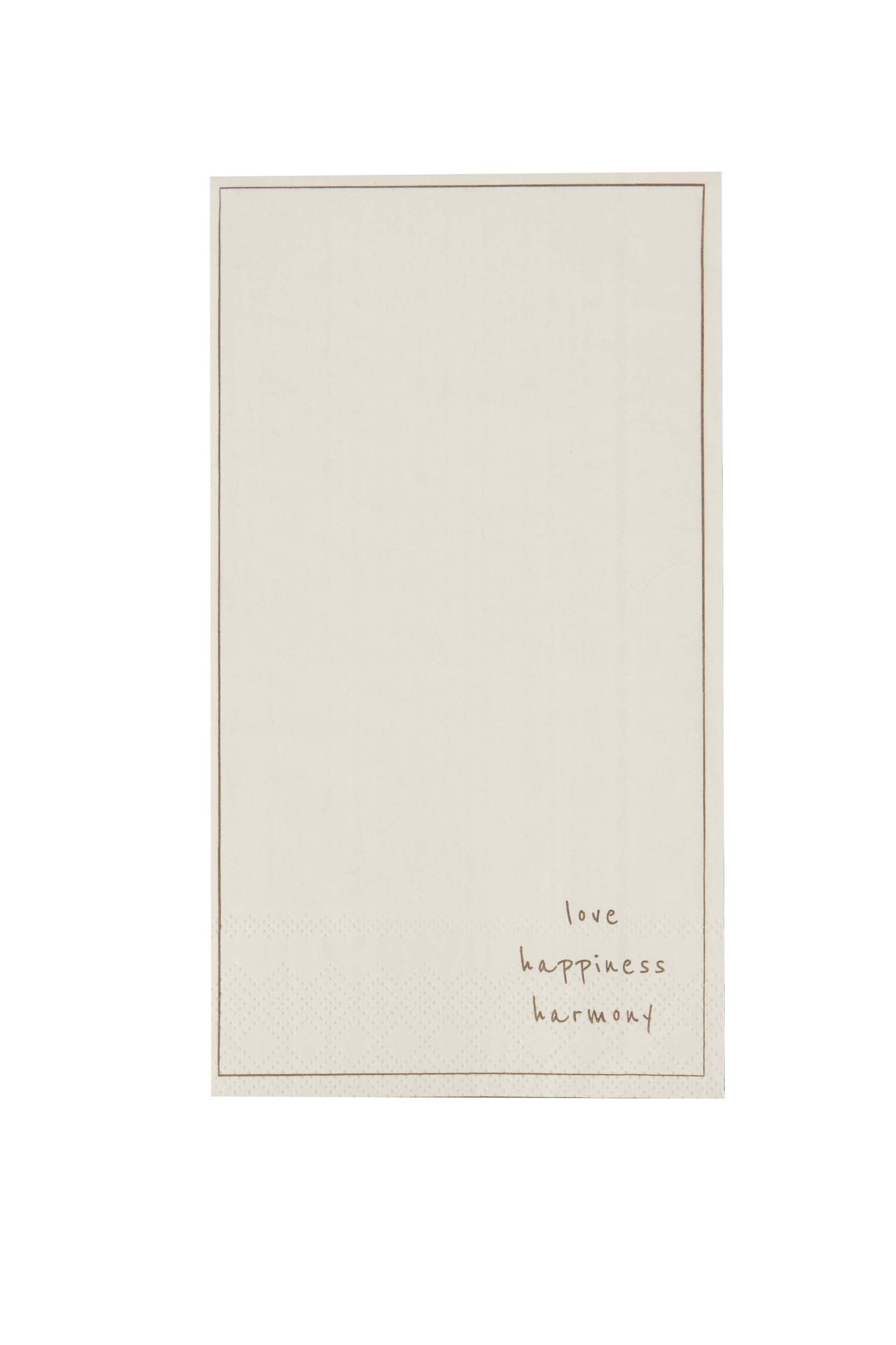 Servetten | Love Happiness Harmony
