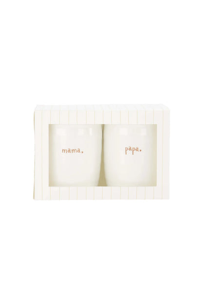 Set van 2 mokken | mama & papa