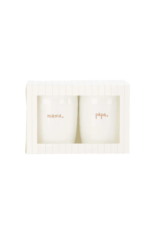 Set van 2 mokken | mama & papa