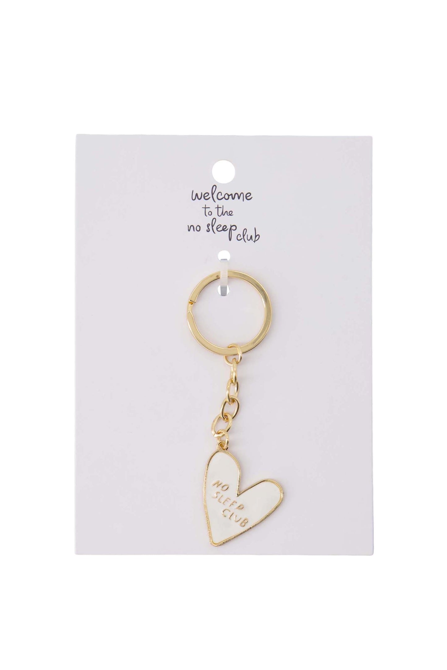 Sleutelhanger | Welcome to the no sleep club