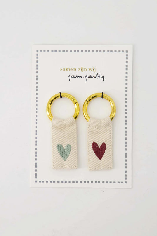 Sleutelhanger | Samen zijn wij gewoon geweldig