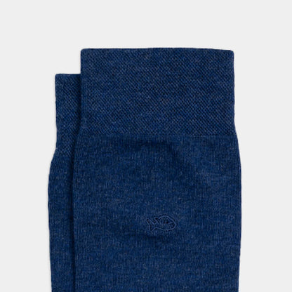 Herensokken Bamboo Blauw