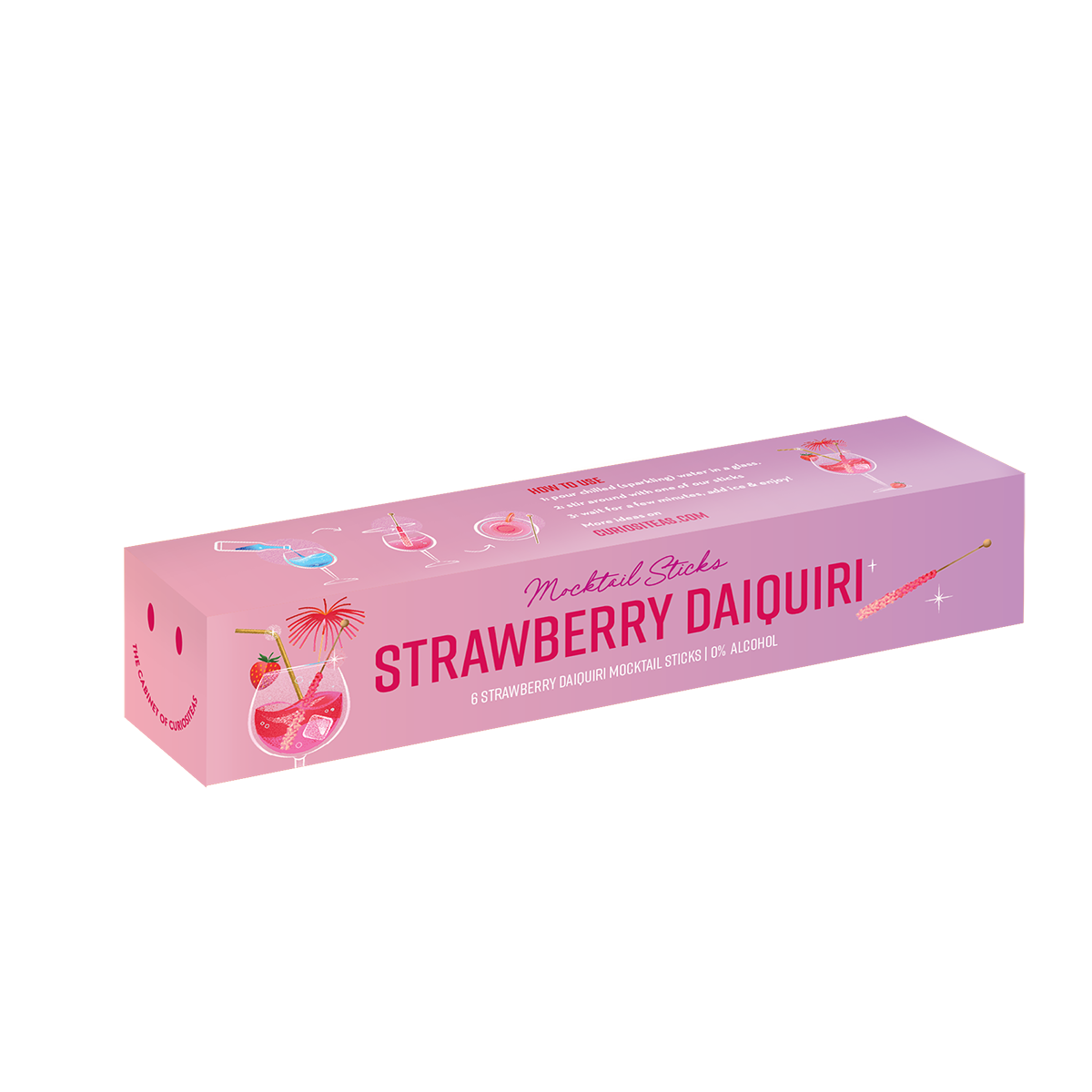 Strawberry Daiquiri Mocktail (6 sticks)