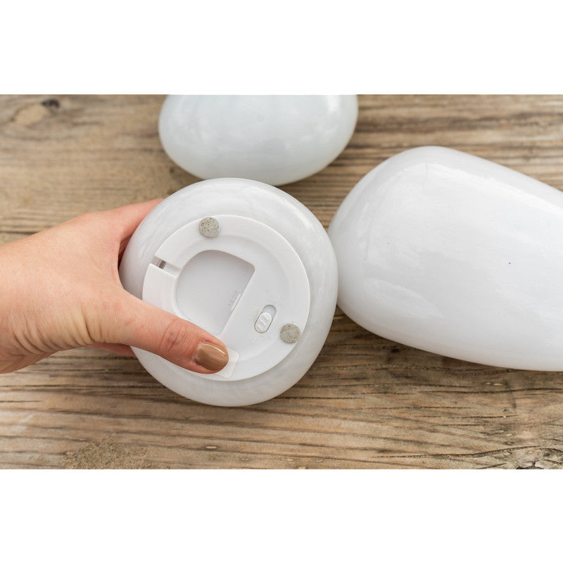 LED Tafellamp Pebble| Wit