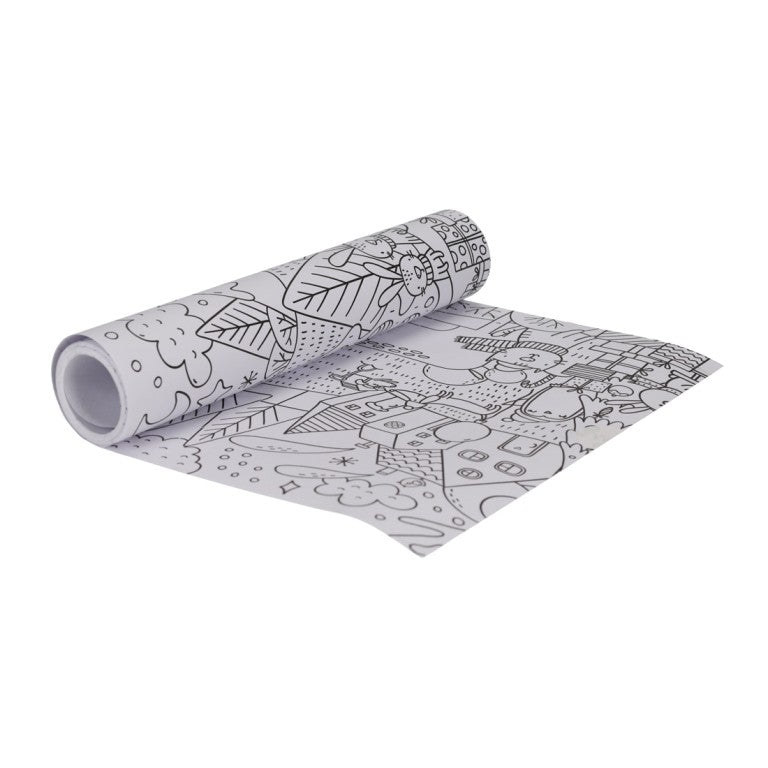 Tafelloper kleurplaat 600 cm