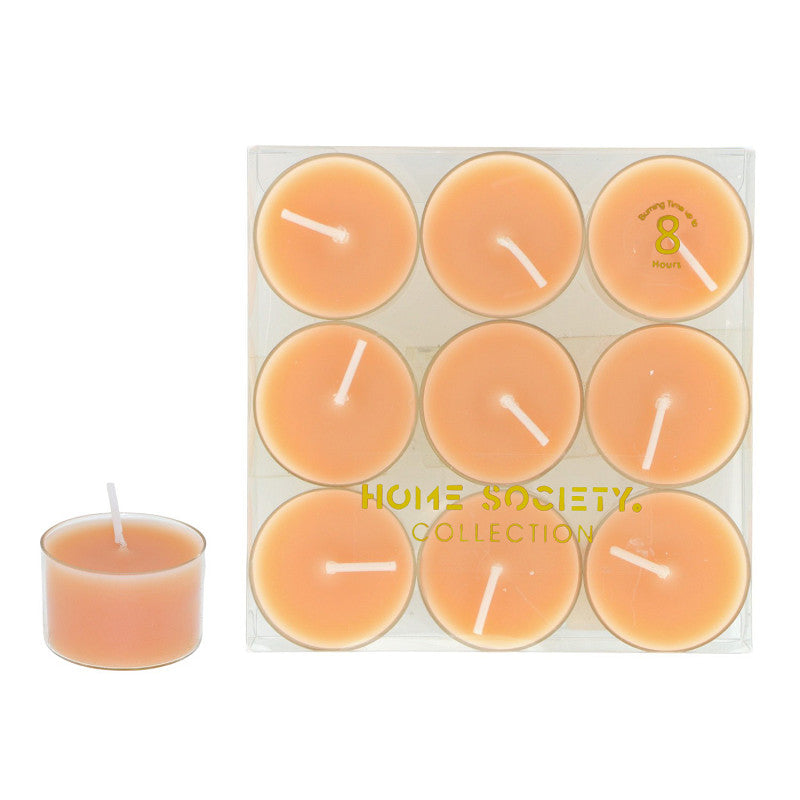 Theelicht set | Perzik