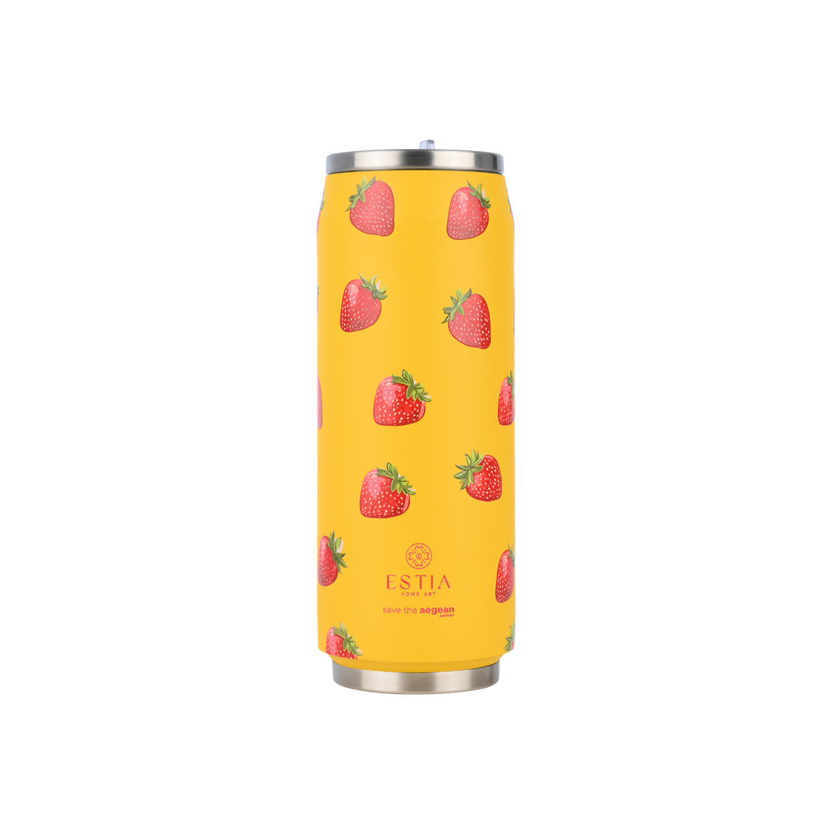 Thermosbeker 500ml | Aardbei