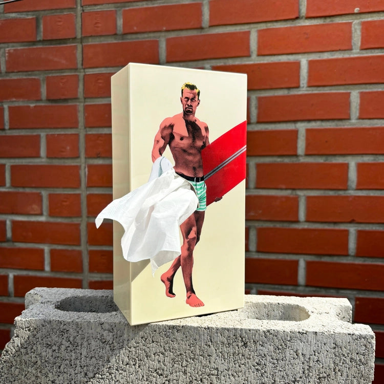 Tissuebox UP Boy I Beige