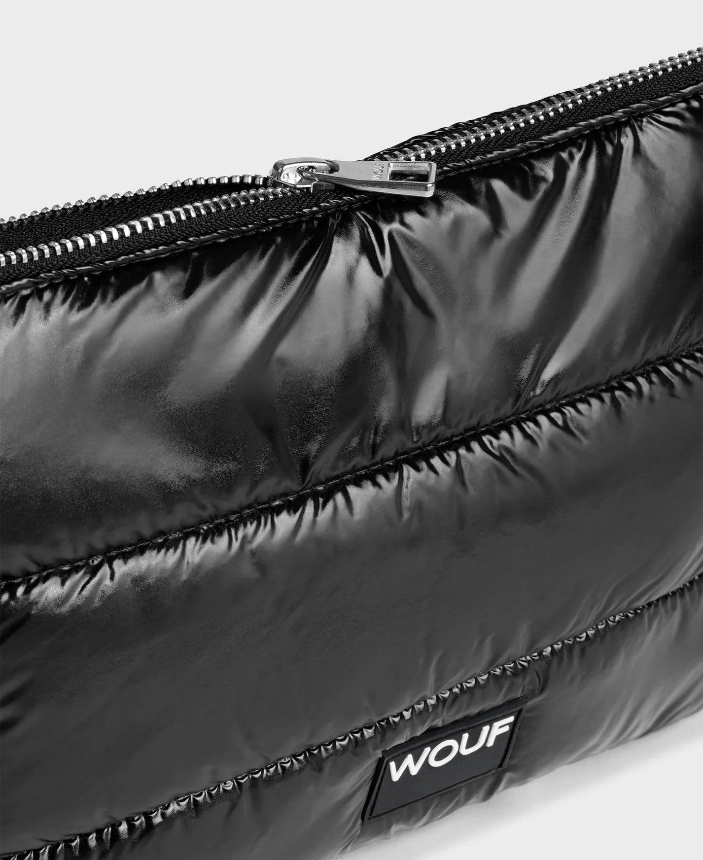 WOUF Pouch bag I Black Glossy