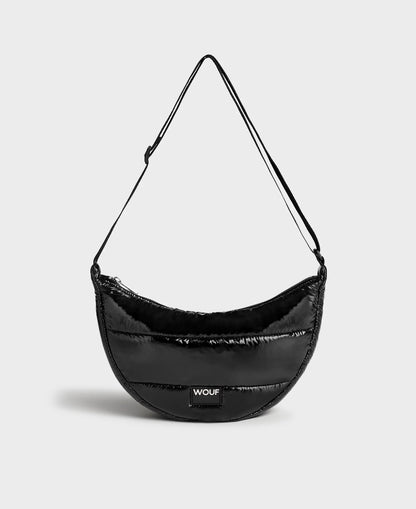 WOUF Crossbody bag I Black Glossy