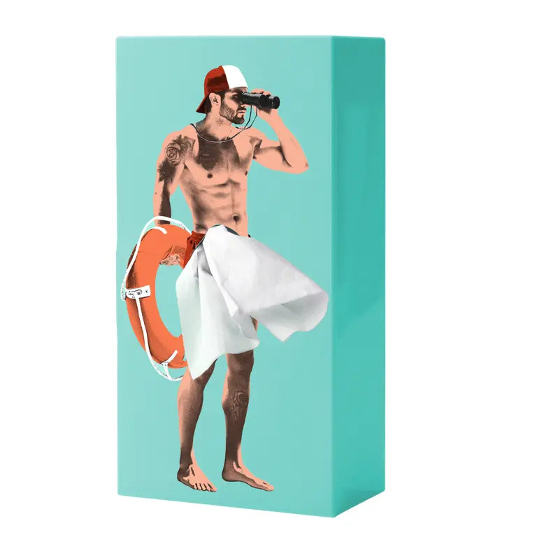 Tissuebox UP Boy I Groen