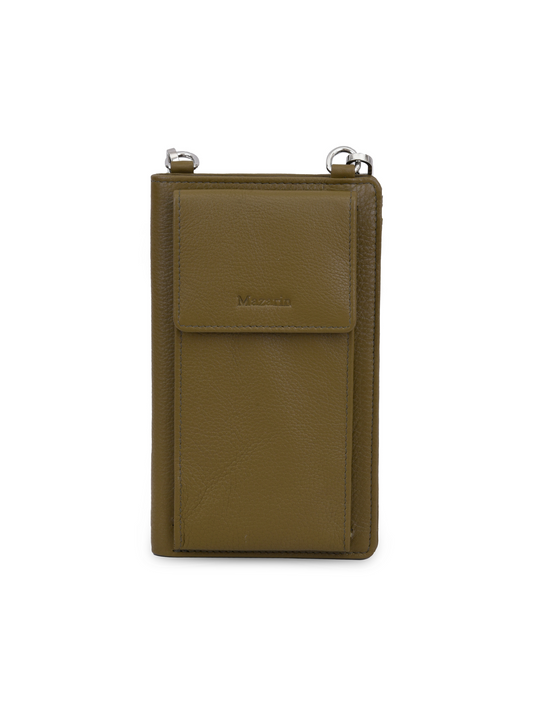 Ruby portefeuille met schouderriem I Military