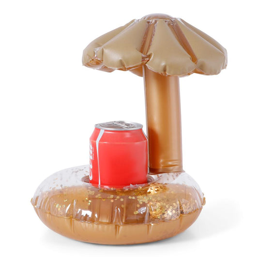 Confetti drankjeshouder goud