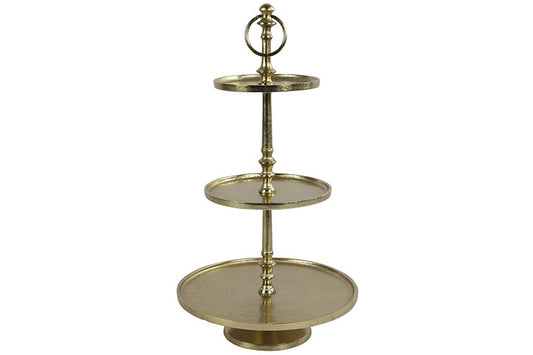 Gouden étagère (H 49cm)