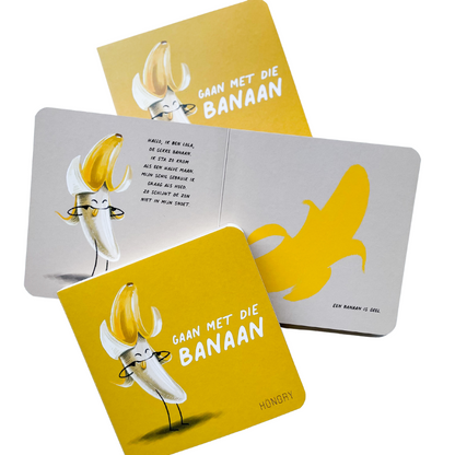 Kartonboek Gaan met die banaan