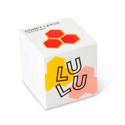 LULU - Oorbel Honey large lipstick red