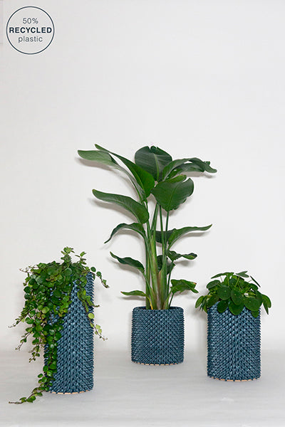 Plantenmand Spire Mid - Steel Blue