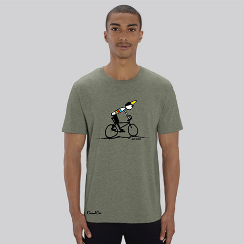 T-Shirt "Mudking" groen