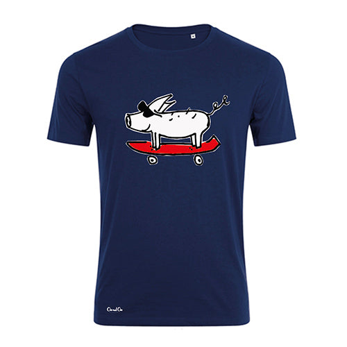 T-Shirt "Skate pig"