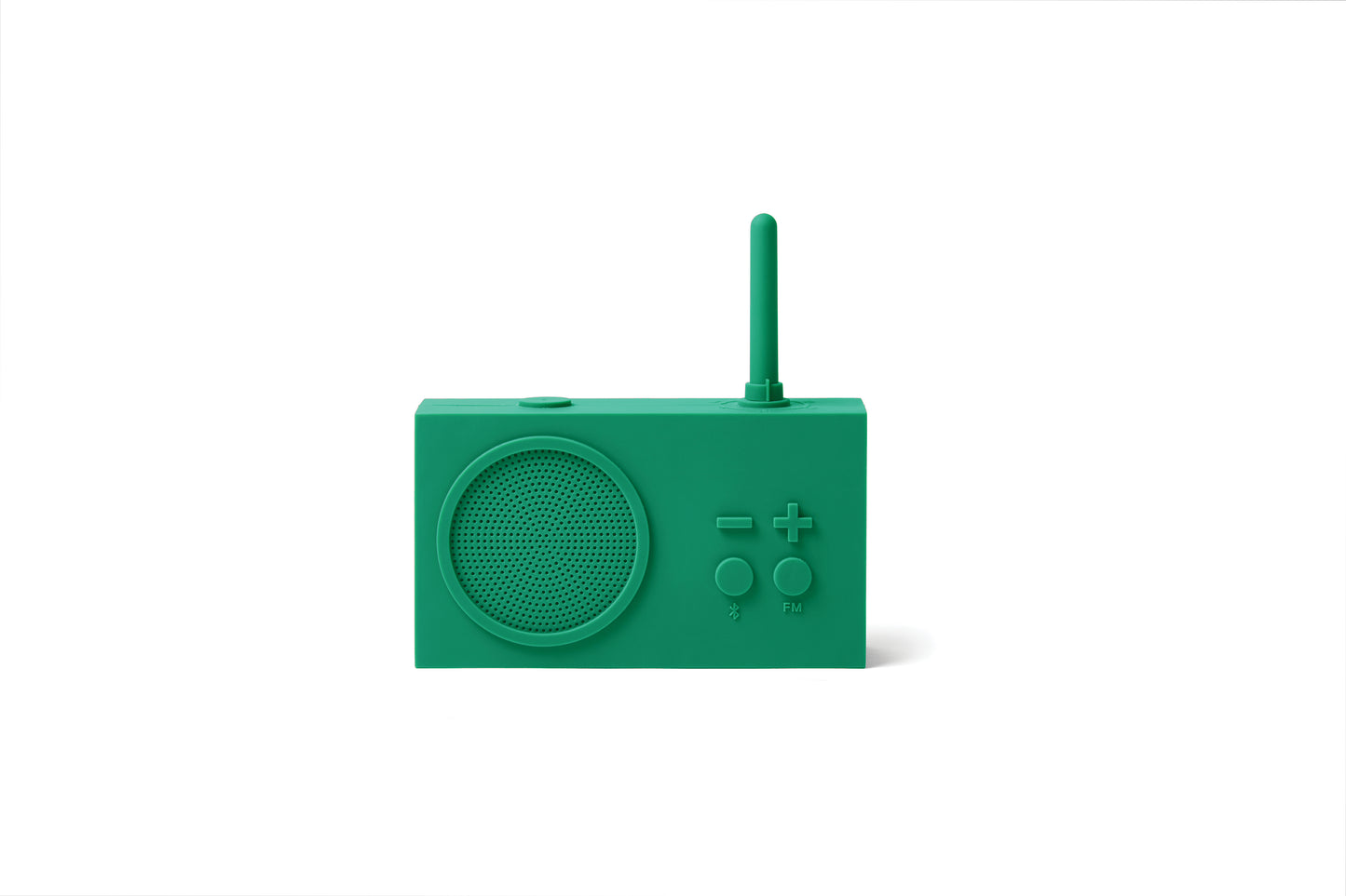 Spatwaterdichte draagbare radio I Groen