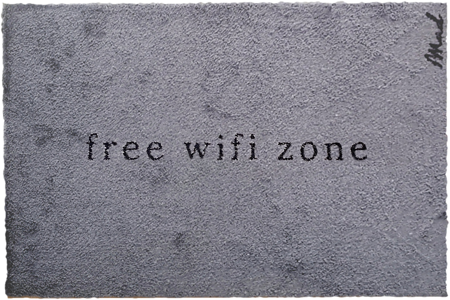 Mad about Mats "Free wifi zone"